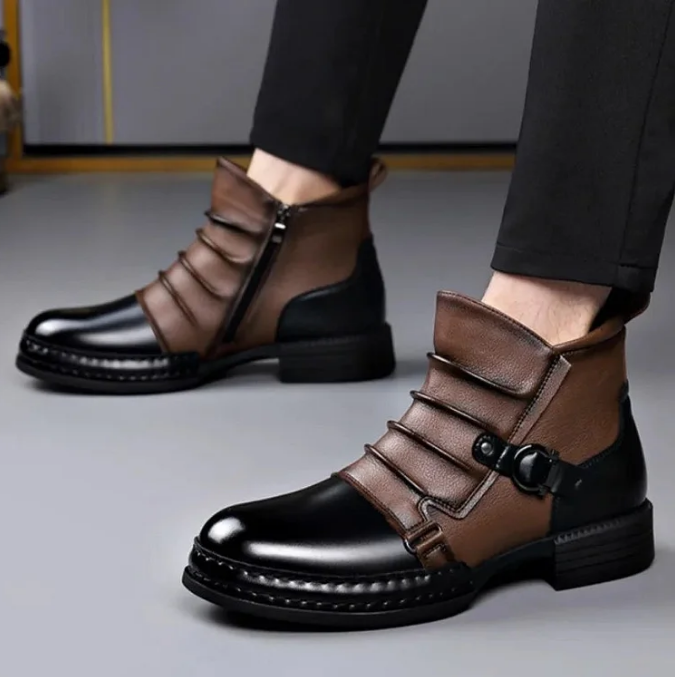 טוני – מגפי ankle מעור אמיתי