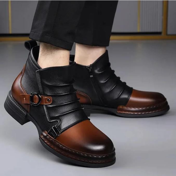 טוני – מגפי ankle מעור אמיתי